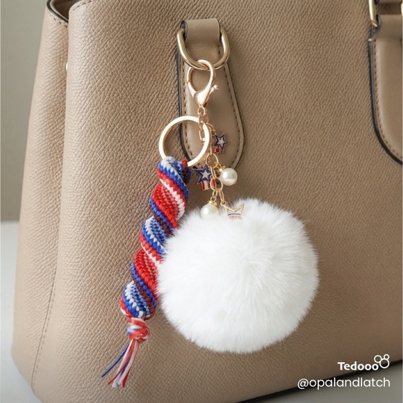 Star Spangled Keychain - Picture 2 of 3